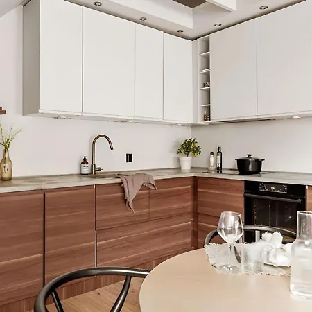 Cozy In Unique Atrium House At Nordnes Апартаменты