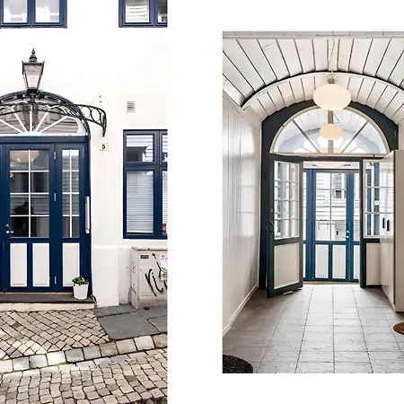 شقة Cozy In Unique Atrium House At Nordnes *